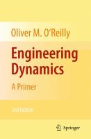 Engineering dynamics : a primer /