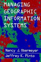 Managing geographic information systems /