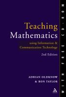 Teaching mathematics using ICT /