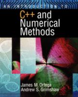 An introduction to C++ and numerical methods /