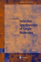 Selective spectroscopy of single molecules /