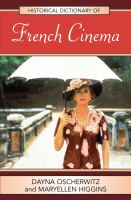 Historical dictionary of French cinema /