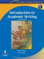 Introduction to academic English /