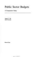 Public sector budgets : a comparative study /