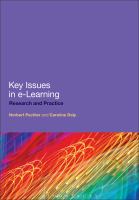 Key issues in e-learning research and practice /