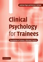 Clinical psychology for trainees : foundations of science-informed practice /