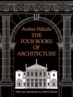 The four books of architecture /