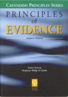 Principles of evidence /