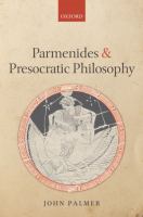 Parmenides and presocratic philosophy /