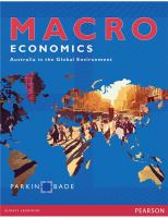 Macroeconomics : Australia and the global environment /