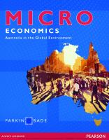 Microeconomics : Australia in the global environment /