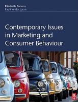 Contemporary issues in marketing and consumer behaviour