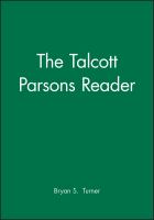 The Talcott Parsons reader /
