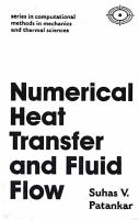 Numerical heat transfer and fluid flow /