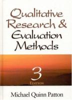 Qualitative research & evaluation methods /