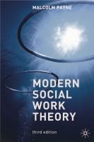 Modern social work theory /