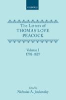 The letters of Thomas Love Peacock /