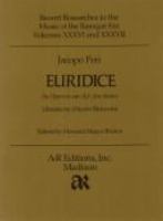 Euridice : an opera in one act, five scenes /