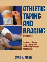 Athletic taping and bracing /