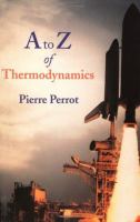 A to Z thermodynamics /