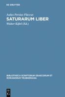 Saturarum Liber /