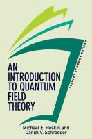 An Introduction to quantum field theory /