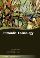 Primordial cosmology /