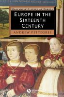 Europe in the sixteenth century /