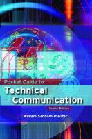 Pocket guide to technical communication /