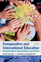 Comparative and international education : an introduction to theory, method, and practice /