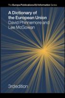 A dictionary of the European Union /