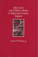 John Locke and children's books in eighteenth-century England /