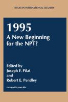 1995: A New Beginning for the NPT? /