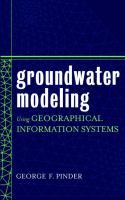 Groundwater modeling using geographical information systems /