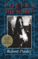 Poetry and the world /