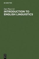 Introduction to English linguistics /