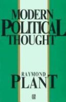 Modern political thought /