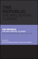 The republic the influential classic /