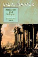 Barbarism and religion /