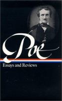 Essays and reviews /