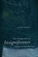 The pragmatics of insignificance : Chekhov, Zoshchenko, Gogol /