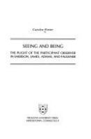 Seeing and being : the plight of the participant-observer in Emerson, James, Adams, Faulkner /