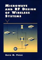 Microwave and RF wireless systems /