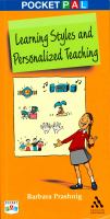 Learning styles and personalized teaching /