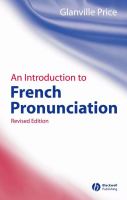 An introduction to French pronunciation
