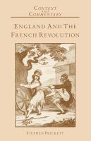 England and the French Revolution /