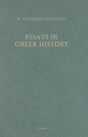Essays in Greek history /