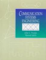 Communication systems engineering /