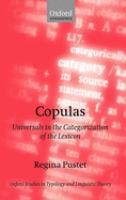Copulas : universals in the categorization of the lexicon /