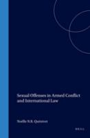 Sexual offences in armed conflict and international law /